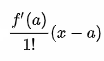 taylor-series - firstorder - firstterm.png